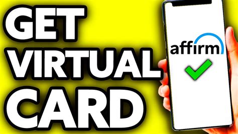 How to get virtual affirm card. Things To Know About How to get virtual affirm card. 